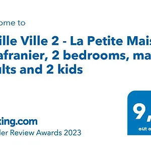 Vieille 2 - La Petite Maison à Safranier, 2 Bedrooms, Max 4 Adults&2 Kids Appartamento Antibes